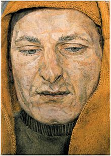 David Litvinoff by Lucian Freud